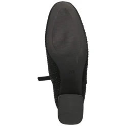 Ankle Boots - Black micro/ stones