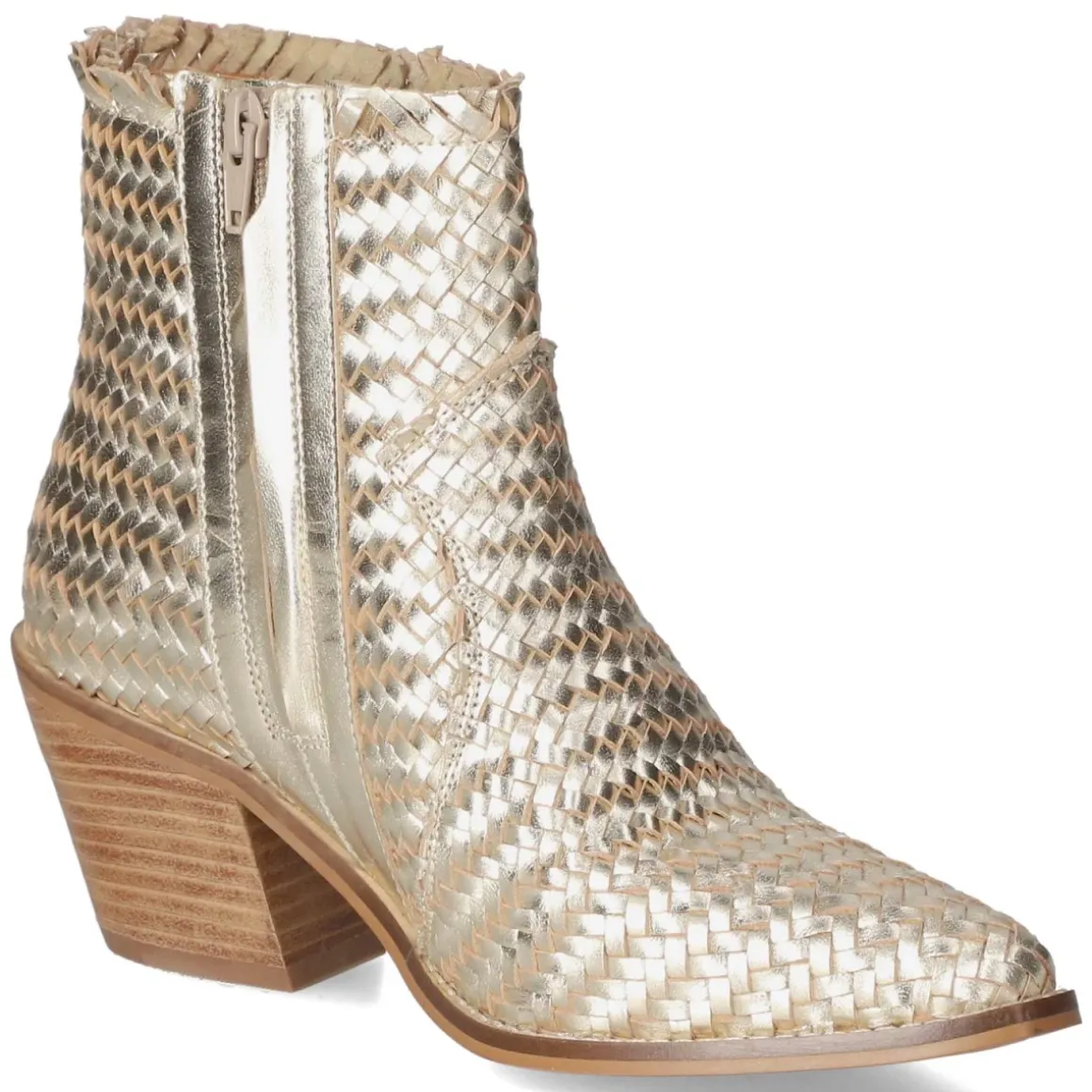 Ankle Boots - gold