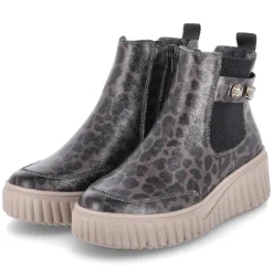 Chelsea Boots - grau/schwarz