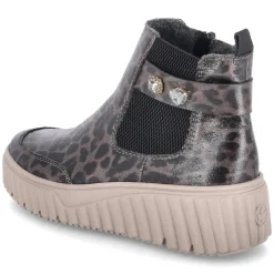 Chelsea Boots - grau/schwarz