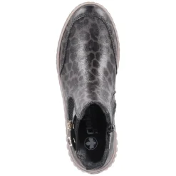 Chelsea Boots - grau/schwarz