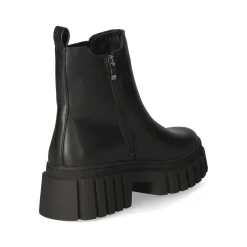 Chelsea Boots - schwarz/rot