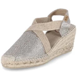 Espadrille-Sandaletten TRITON - platinum