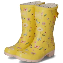 Gummistiefel BUTTERFLY - Yellow-Pink