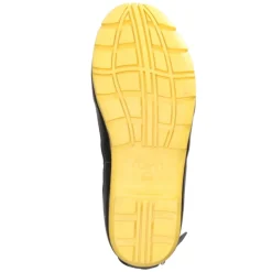 Gummistiefel FLOWERS - Black-Yellow