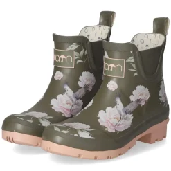 Gummistiefel PEONY - Kaki-Pink