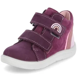 Halbschuhe LARA - merlot/rose