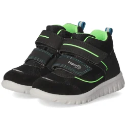 Halbschuhe SPORT7 MINI - SCHWARZ/HELLGRÜN