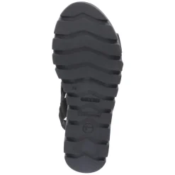 Keilsandaletten - black