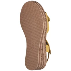 Keilsandaletten - golden