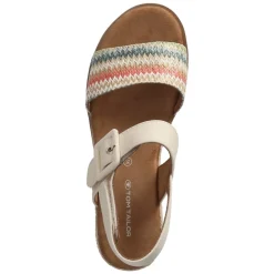 Keilsandaletten - rose-multi