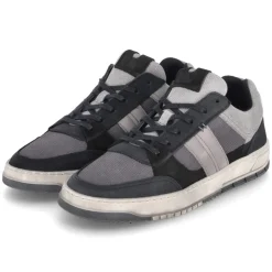 Low Sneaker - Black - Grey