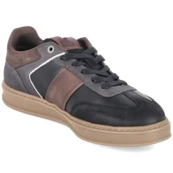 Low Sneaker - Black-Brown
