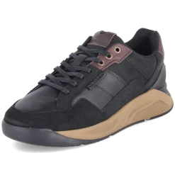 Low Sneaker - Black-Dark Brown