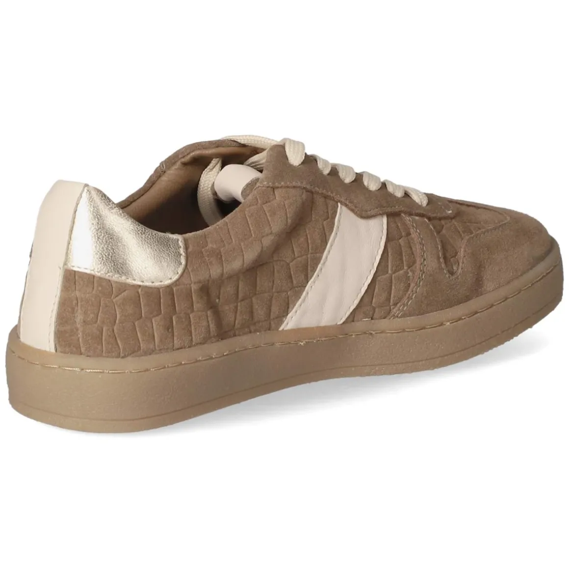 Low Sneaker - Brown-Beige