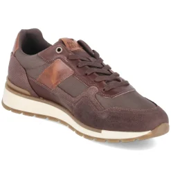 Low Sneaker - Dark Brown-Cognac