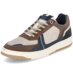 Low Sneaker - Grey - Dark Brown