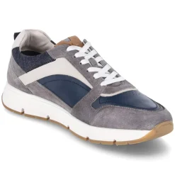 Low Sneaker - Grey - navy