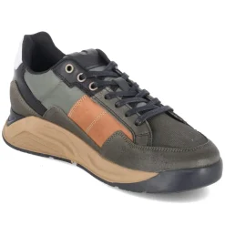 Low Sneaker - Khaki-Black