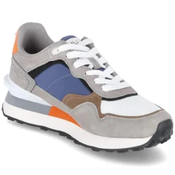 Low Sneaker - Light grey - Blue