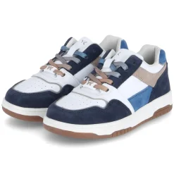 Low Sneaker - navy-cobalt-white