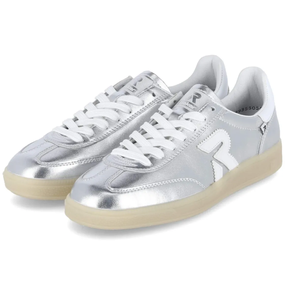 Low Sneaker - silber/platin