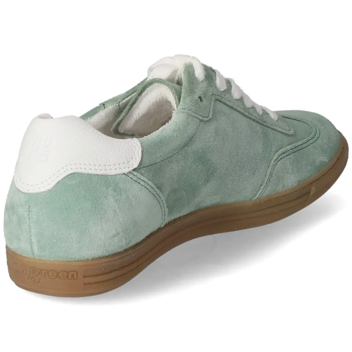 Low Sneaker - wasabi/white