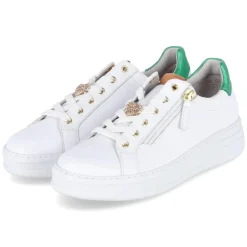 Low Sneaker - weis/verd/apri(go)