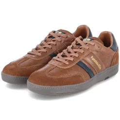 Low Sneaker BALLARE - cognac/navy