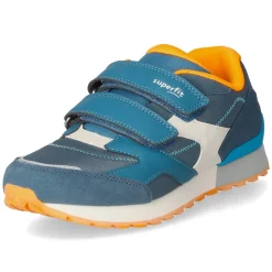 Low Sneaker DASH - blau/orange