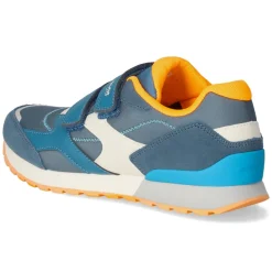 Low Sneaker DASH - blau/orange