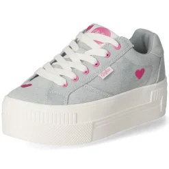 Low Sneaker PAIRED HEART - blue/pink