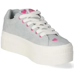 Low Sneaker PAIRED HEART - blue/pink