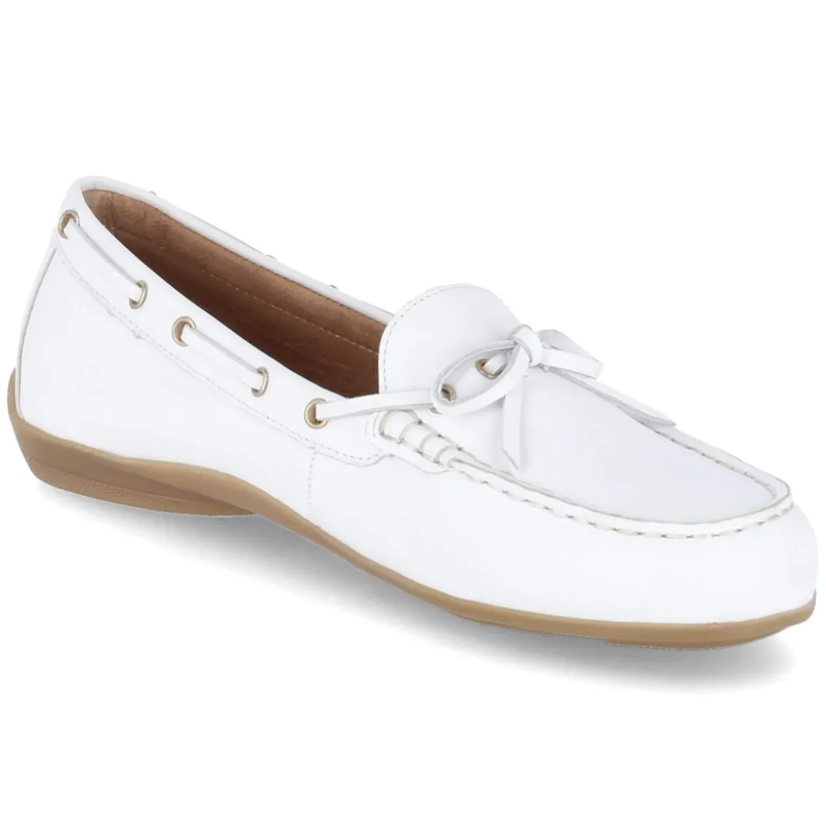 Mokassins - weiss