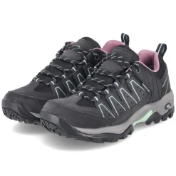 Outdoorschuhe MOUNT PINOS LOW - anthrazit/türrkis/lila
