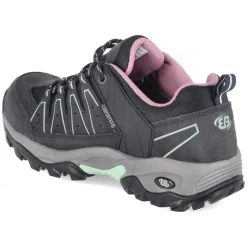 Outdoorschuhe MOUNT PINOS LOW - anthrazit/türrkis/lila