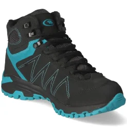 Outdoorsneaker MOUNT KAPEL - schwarz/türkis