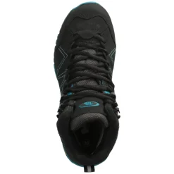 Outdoorsneaker MOUNT KAPEL - schwarz/türkis