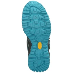 Outdoorsneaker MOUNT KAPEL - schwarz/türkis