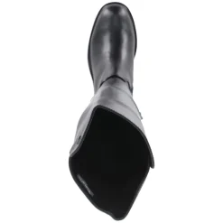 Overkneestiefel - black