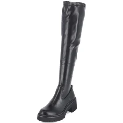 Overkneestiefel - black