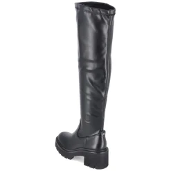 Overkneestiefel - black