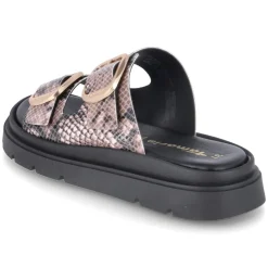 Pantoletten - BEIGE SNAKE