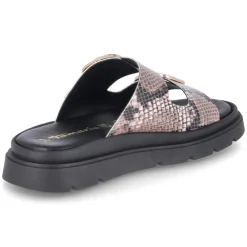 Pantoletten - BEIGE SNAKE