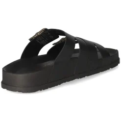 Pantoletten - BLACK LEATHER