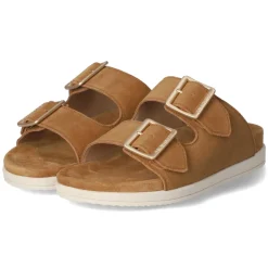 Pantoletten - Cognac