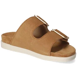 Pantoletten - Cognac