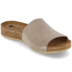 Pantoletten - rock beige