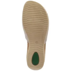 Pantoletten - rock beige