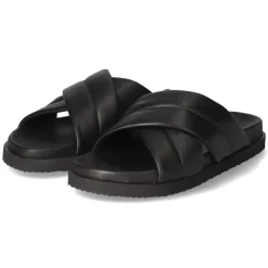 Pantoletten - schwarz